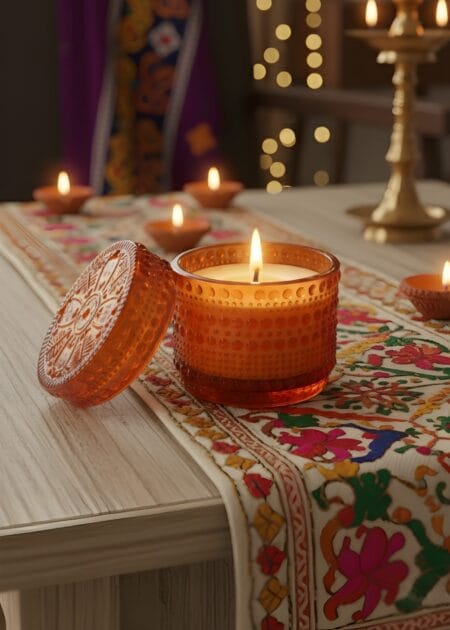 Amber Glow Candle - Image 2