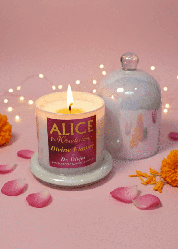 Alice in Wonderland Candle