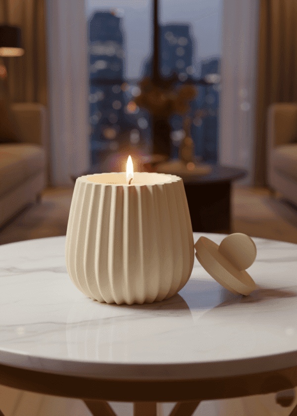 Concrete Harmony Candle