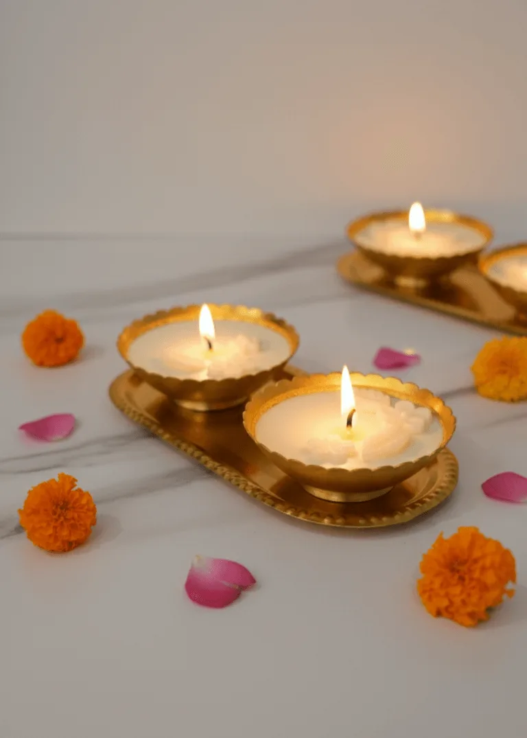 Golden Blossom Harmony Candle Golden Blossom Harmony Candle - Image 2