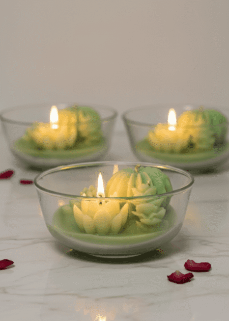 Garden in Glass Candle - Image 2