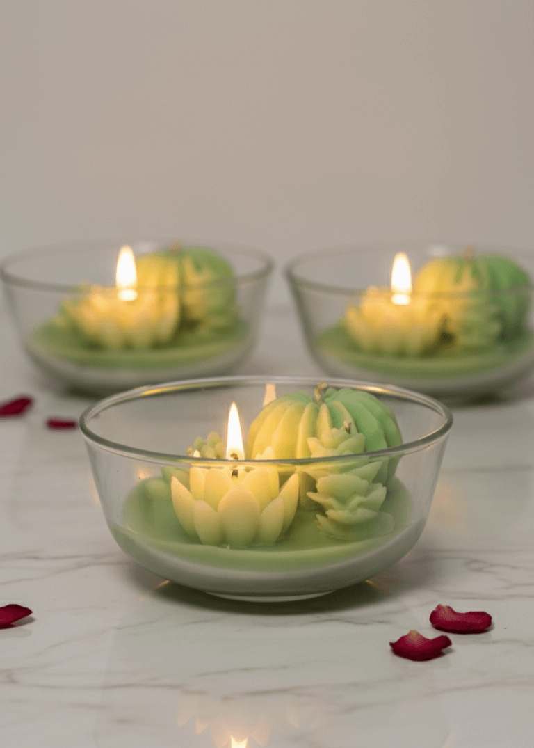 Garden in Glass Candle Garden in Glass Candle - Image 2