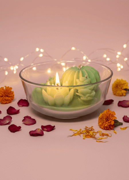 Garden in Glass Candle