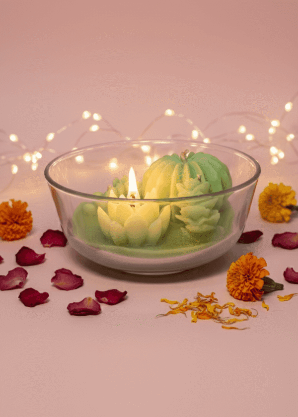 Garden in Glass Candle