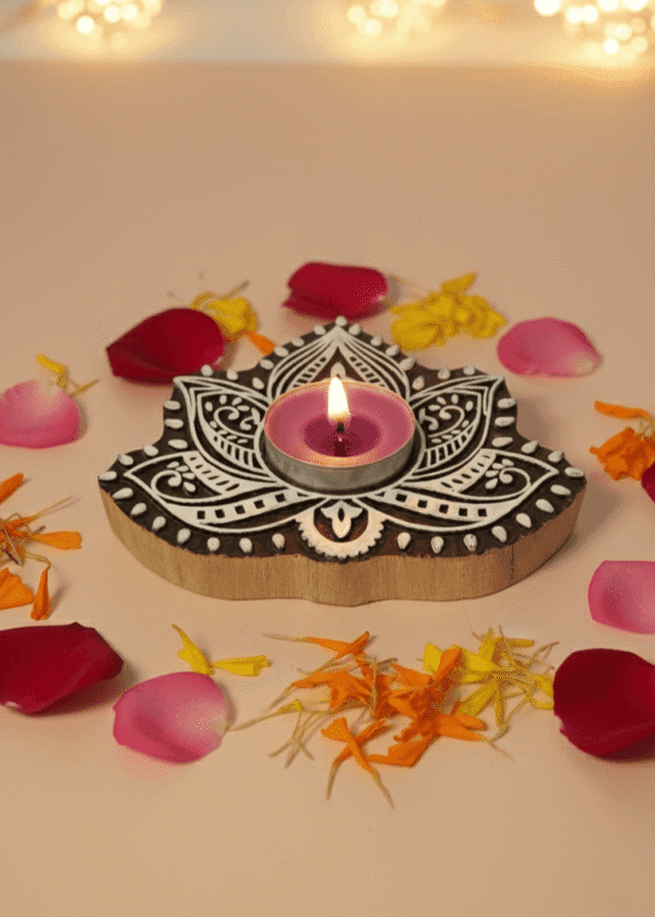 Lotus Serenity Tealight Candle