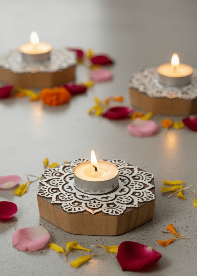 Mandala Glow Candle Mandala Glow Candle - Image 4