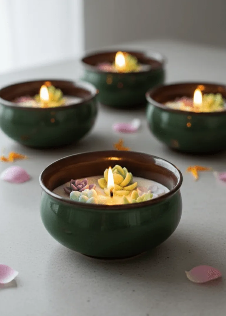 Succulent Serenity Candle - Image 2