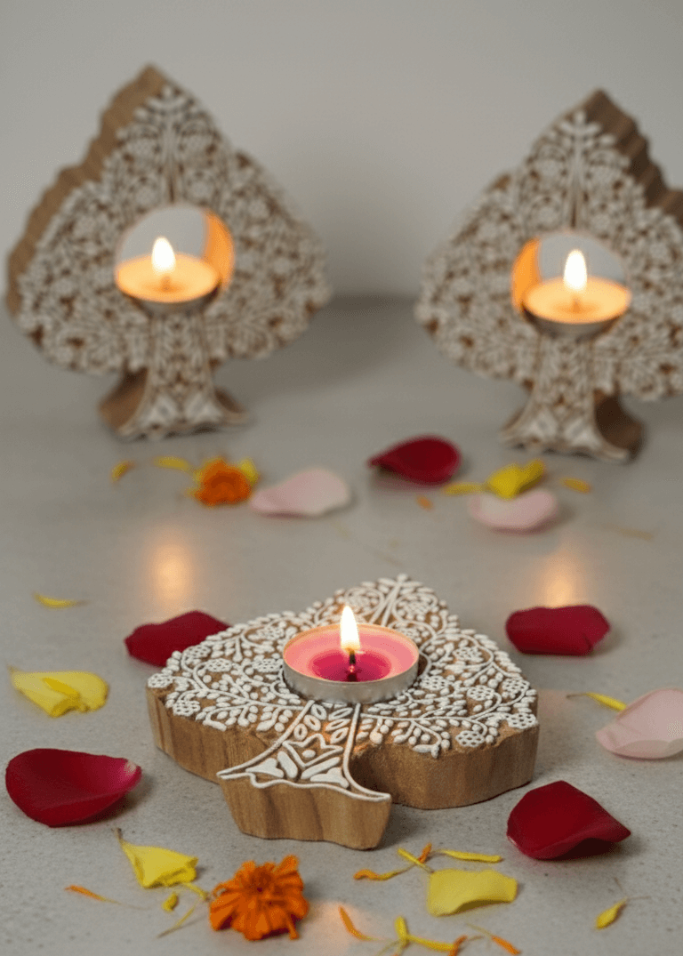 Tree of Life Tealight Candle Tree of Life Tealight Candle - Image 2