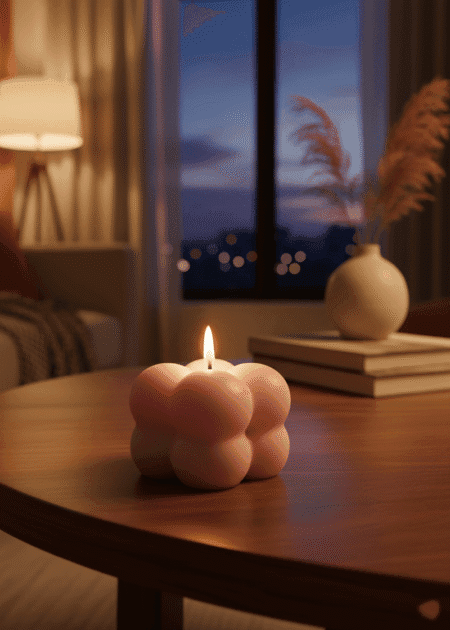 Bubble SMALL Candle [Set of 4]