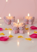 Butterfly Glow Tealight Candle [Set of 6]