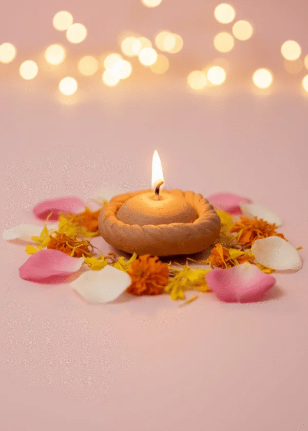 Chandrakala Delight Candle [Set of 4]