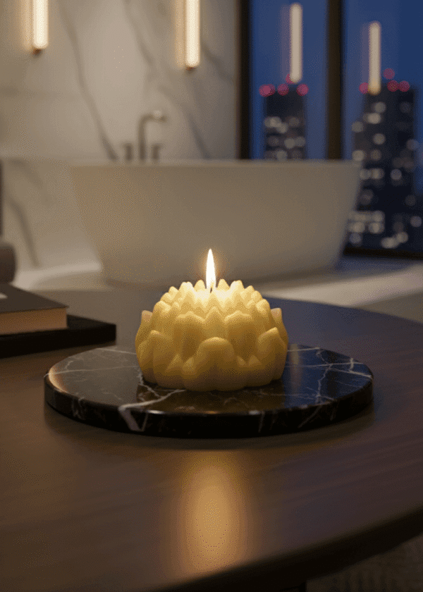 Chrysanthemum Candle [Set of 4]