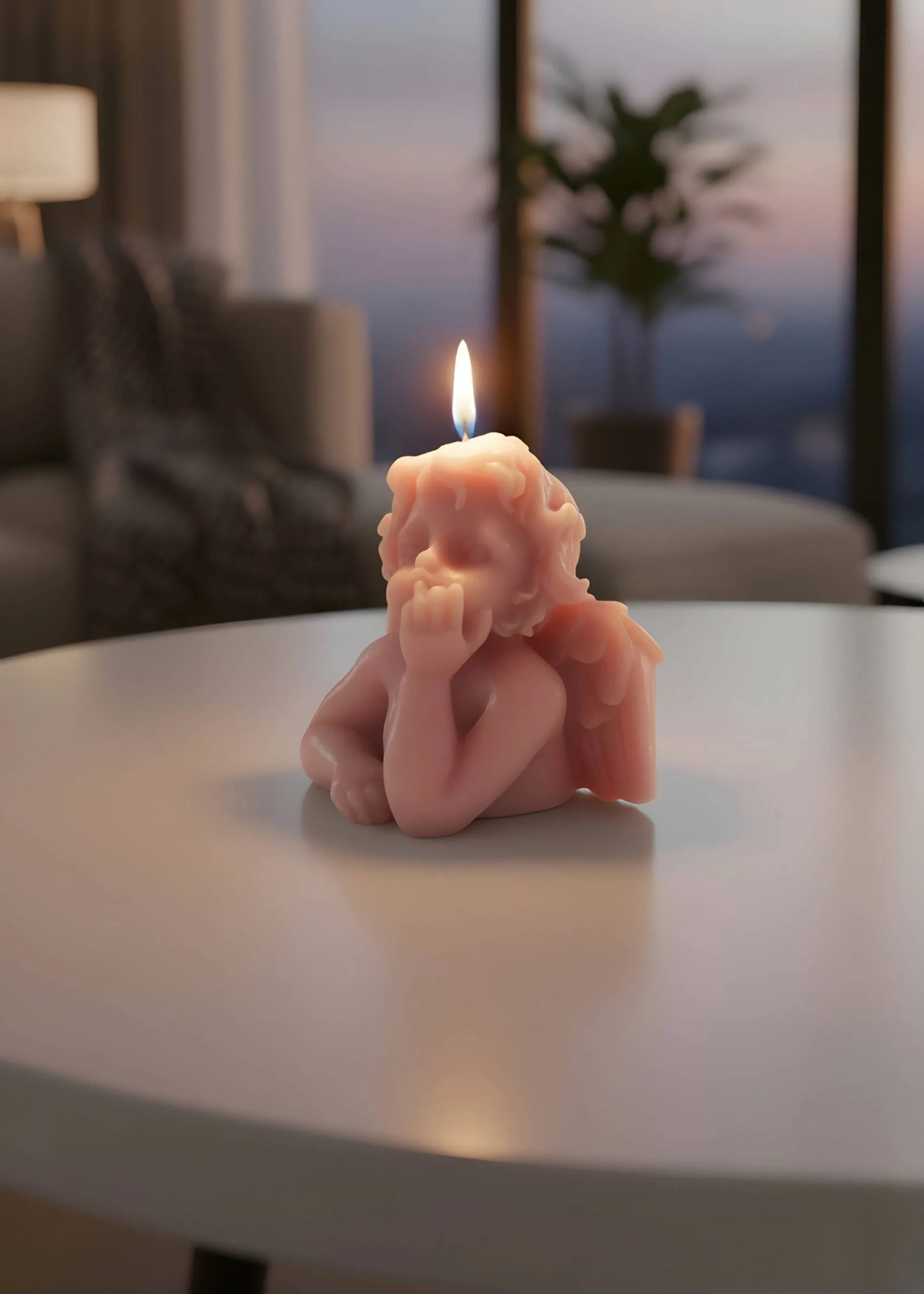 Dreaming Angel Candle