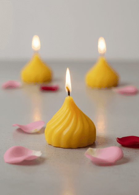 Divine Modak Candle [Set of 4] - Image 2