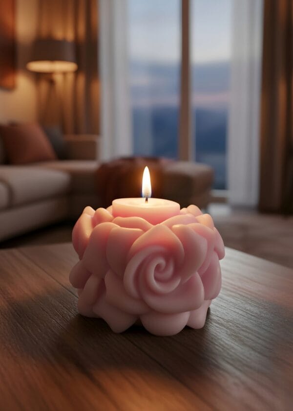 Eternal Bloom Pillar Candle