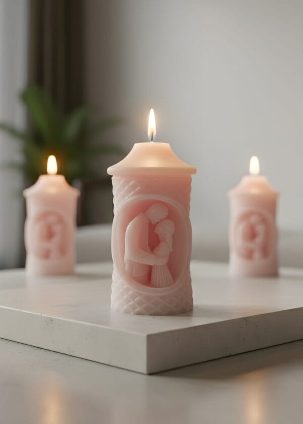 Eternal Embrace Pillar Candle
