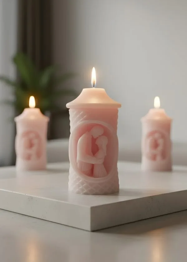 Eternal Embrace Pillar Candle