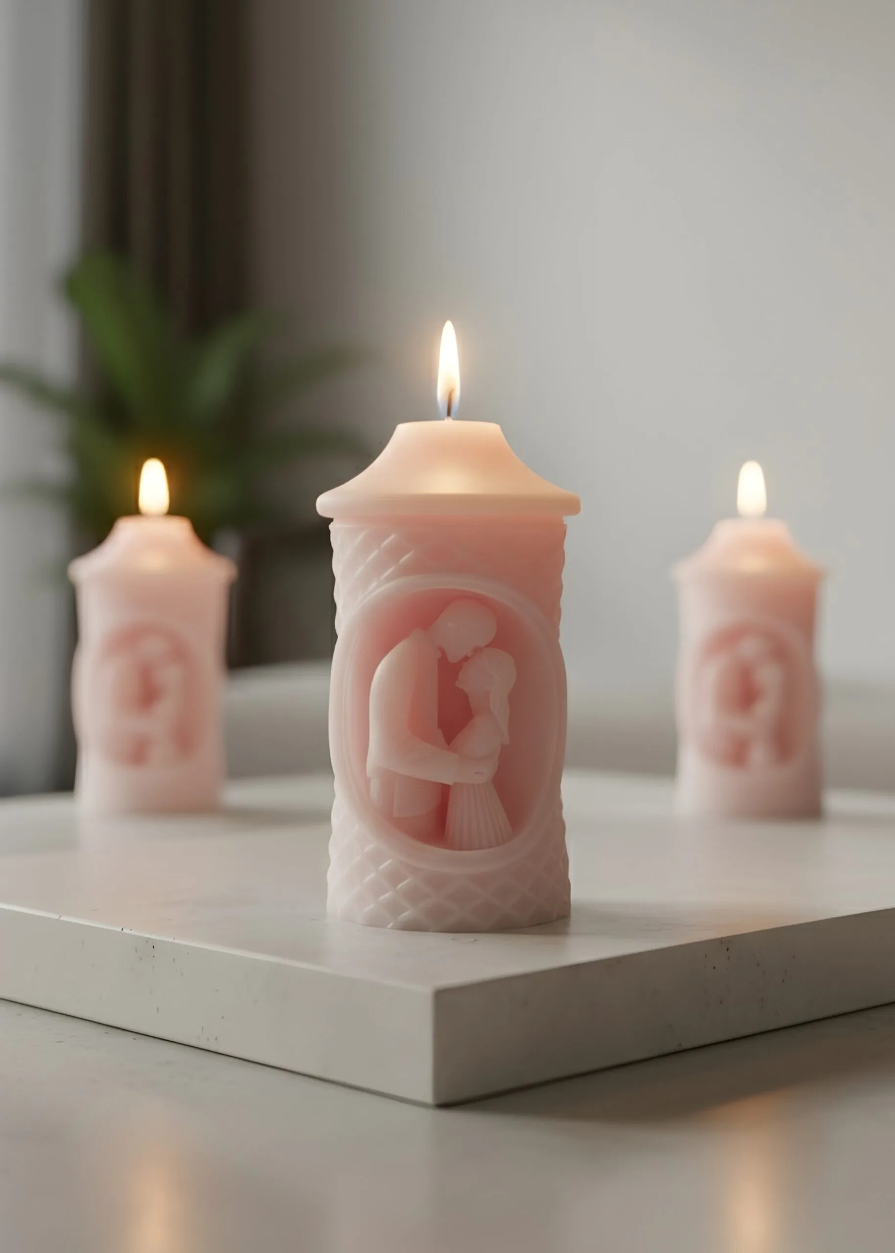 Eternal Embrace Pillar Candle Eternal Embrace Pillar Candle