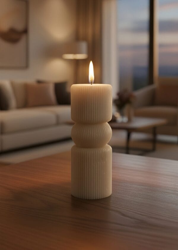 Elysian Sphere Pillar Candle