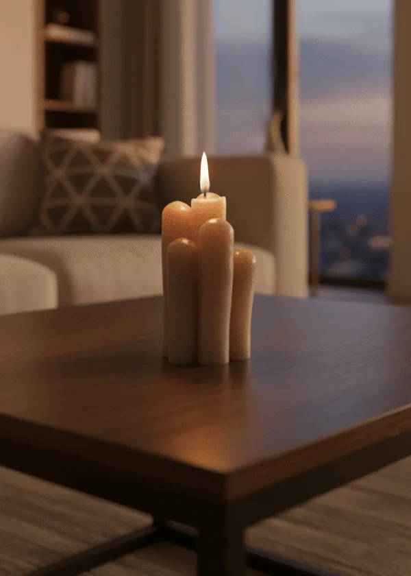 Harmony Tubes Pillar Candle