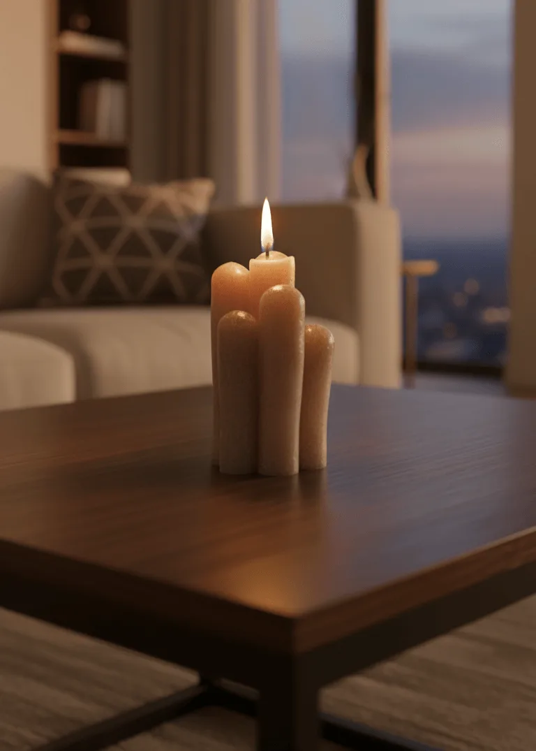 Harmony Tubes Pillar Candle Harmony Tubes Pillar Candle