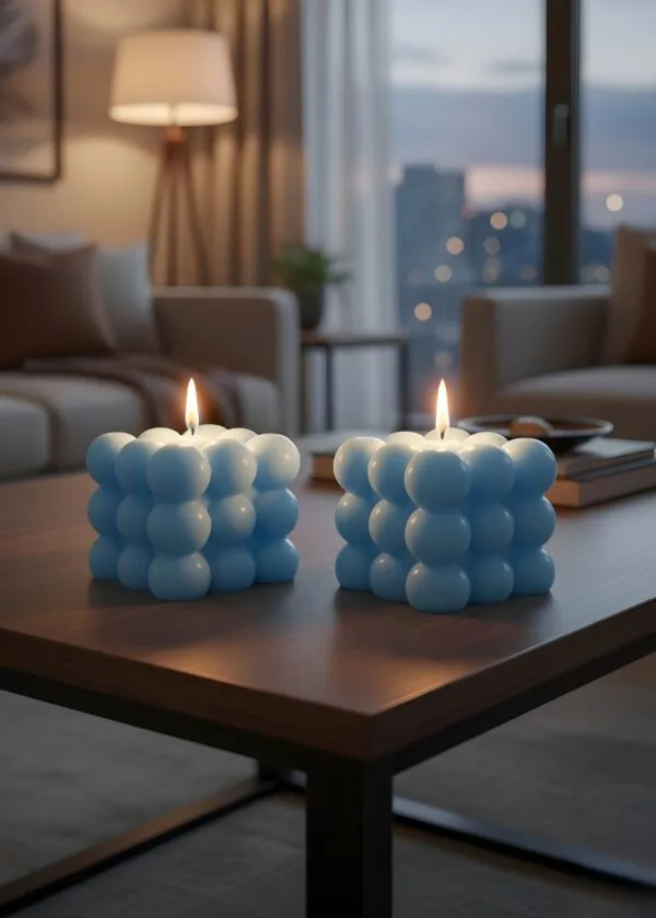 Lumière Bubbles Candle