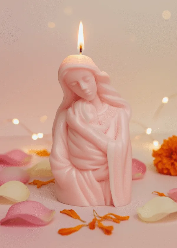 Mother and Baby Candle