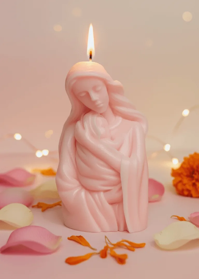 Mother and Baby Candle Mother and Baby Candle