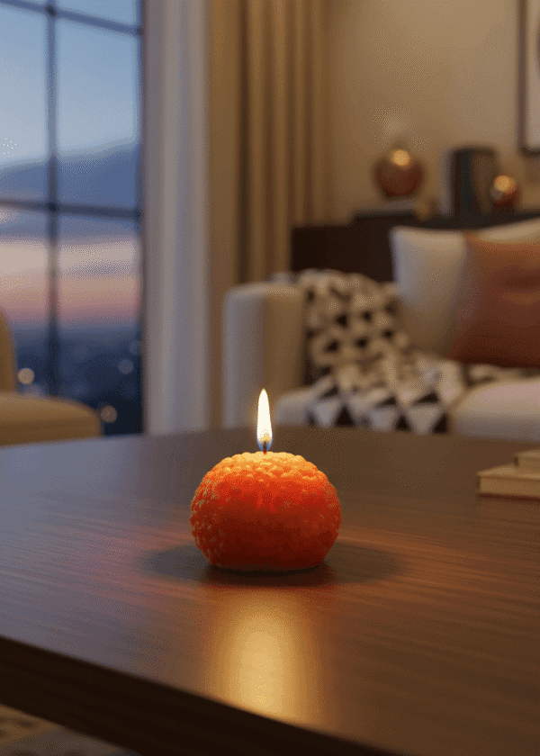 Moti Choor Laddu Candle [Set of 4]