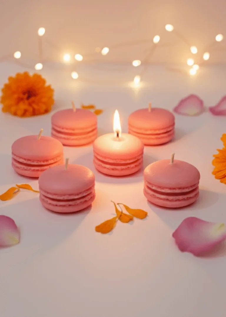 Macaron Delight Candles [Set of 6]