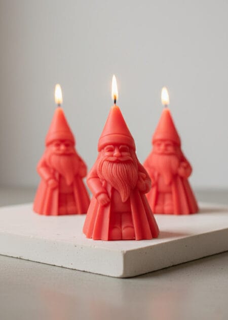 Santa Claus Candle - Image 2