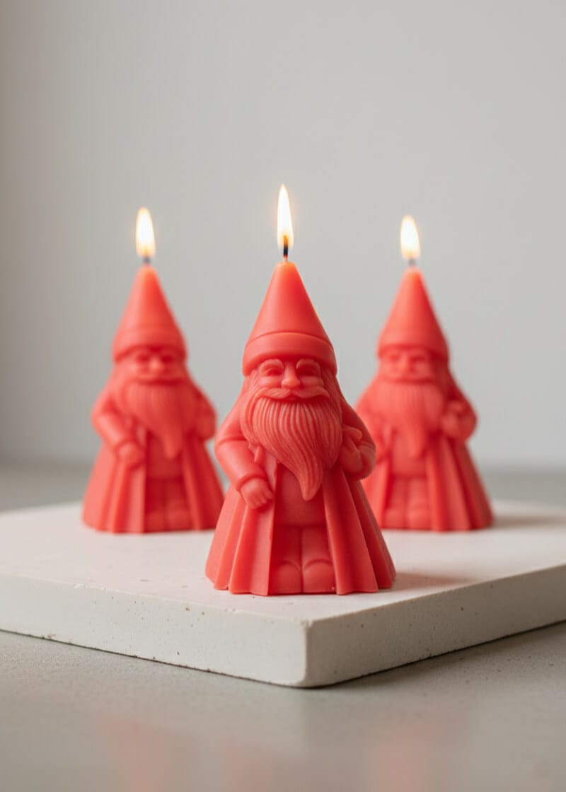 Santa Claus Candle Santa Claus Candle - Image 2