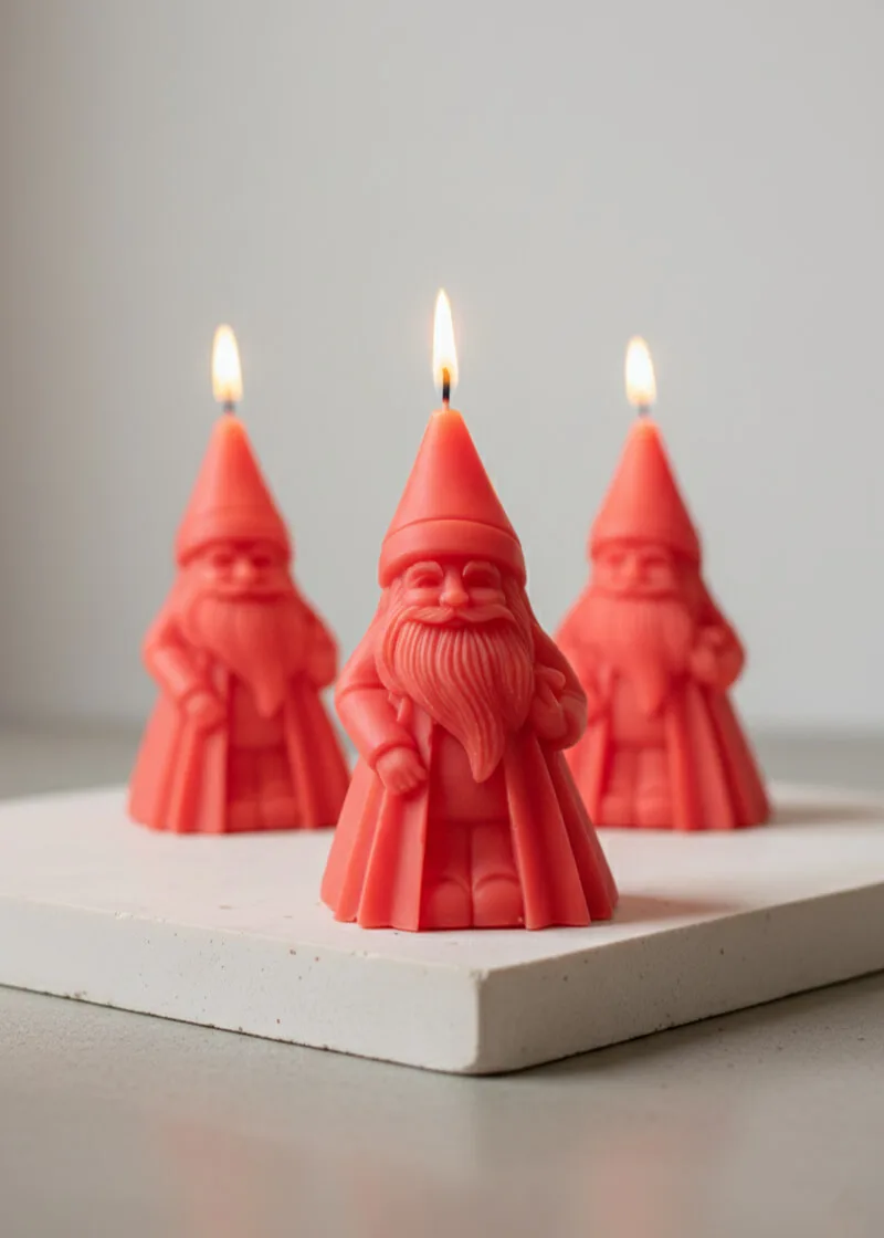 Santa Claus Candle - Image 2