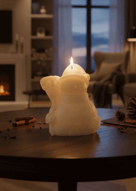 Snowfall Glow Candle - Image 2