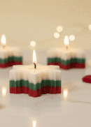Snowflake Candle