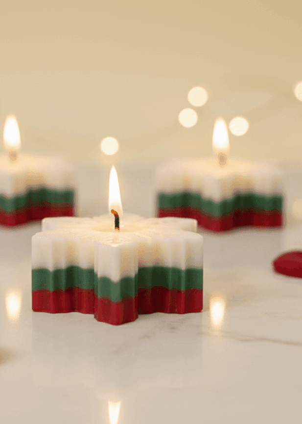 Snowflake Candle Snowflake Candle - Image 2