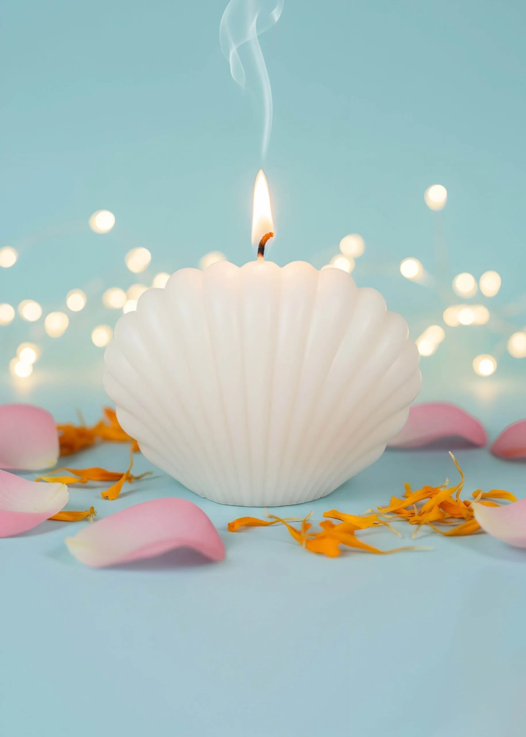 Sea shell Candle Sea shell Candle
