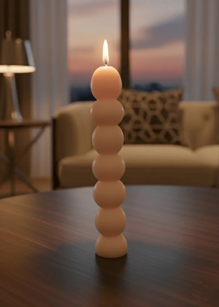 Seven Sphere Pillar Candle