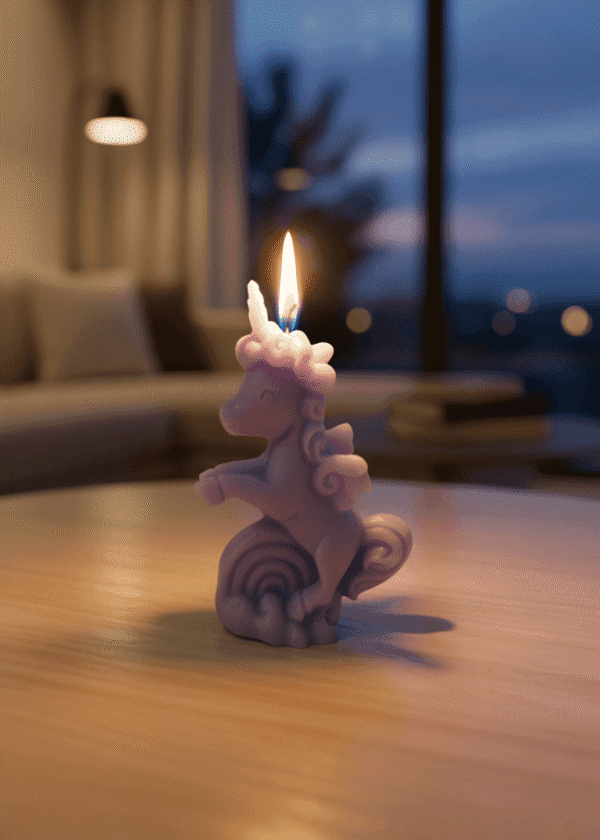 Unicorn Magic Candle