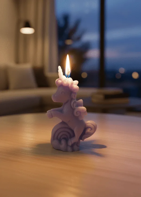 Unicorn Magic Candle