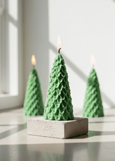 Christmas Tree Candle - Image 3