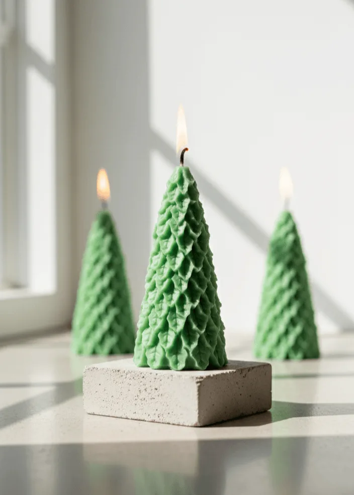 Christmas Tree Candle Christmas Tree Candle - Image 3