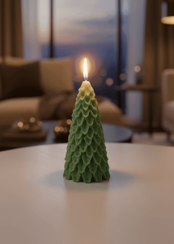 Christmas Tree Candle