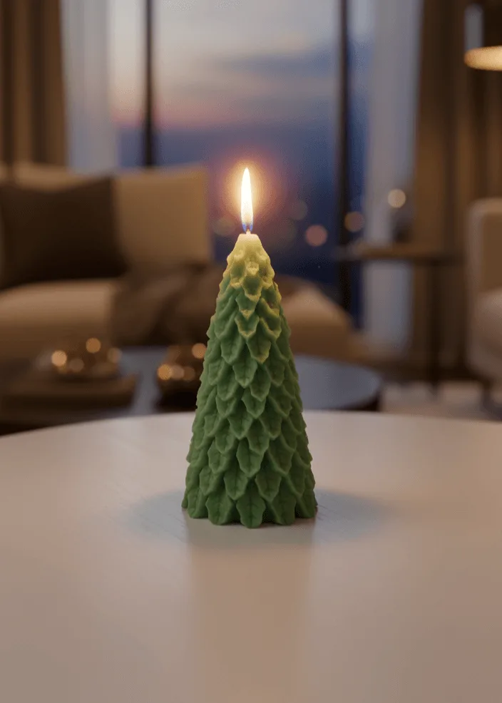 Christmas Tree Candle Christmas Tree Candle