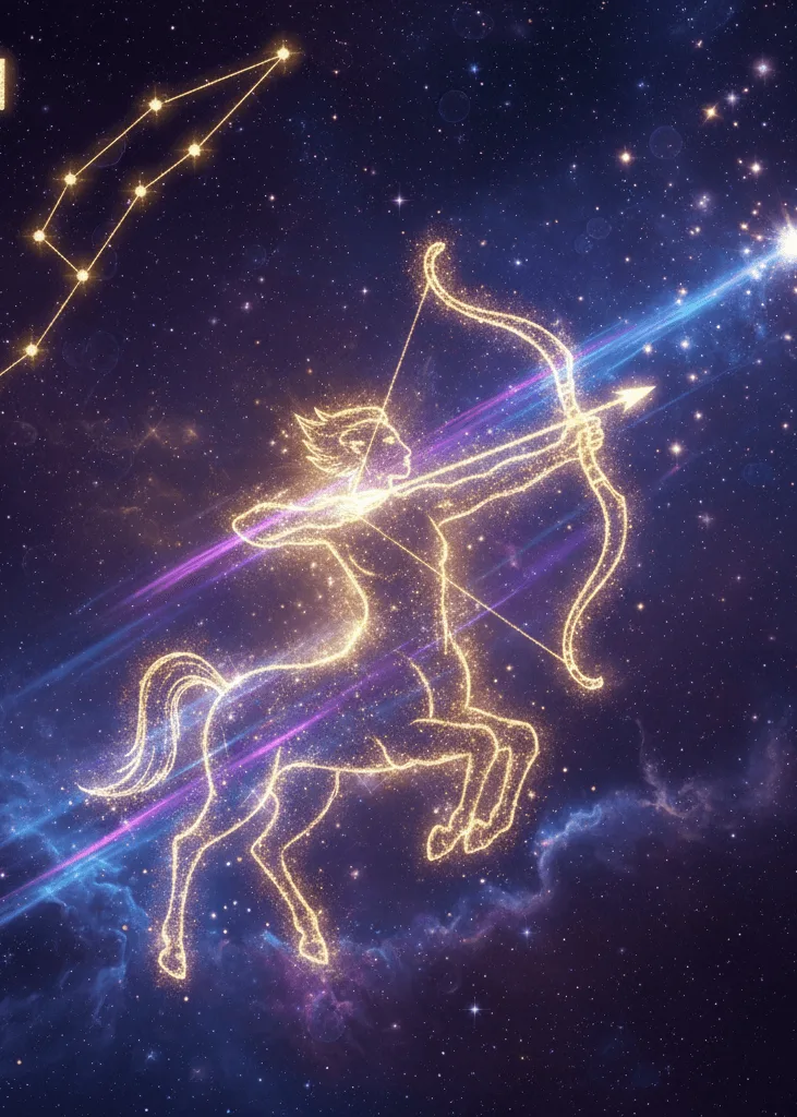 Sagitarius Zodiac Marble Glass Candle Sagitarius Zodiac Marble Glass Candle - Image 3